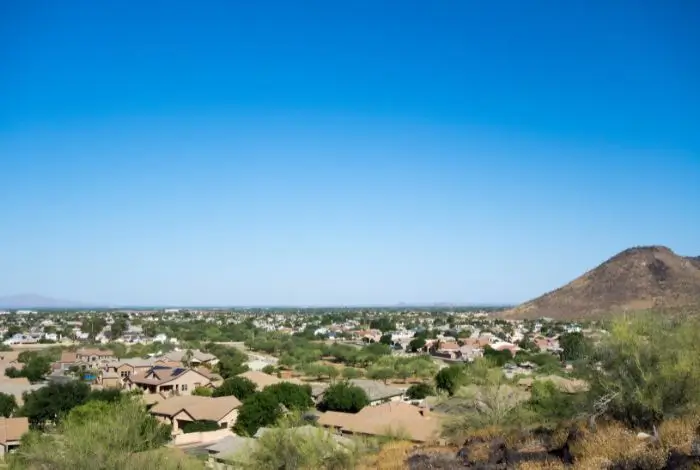 North Phoenix Residential Community phoenix scottsdale real estate agent North Phoenix residential community with hillside backdrop